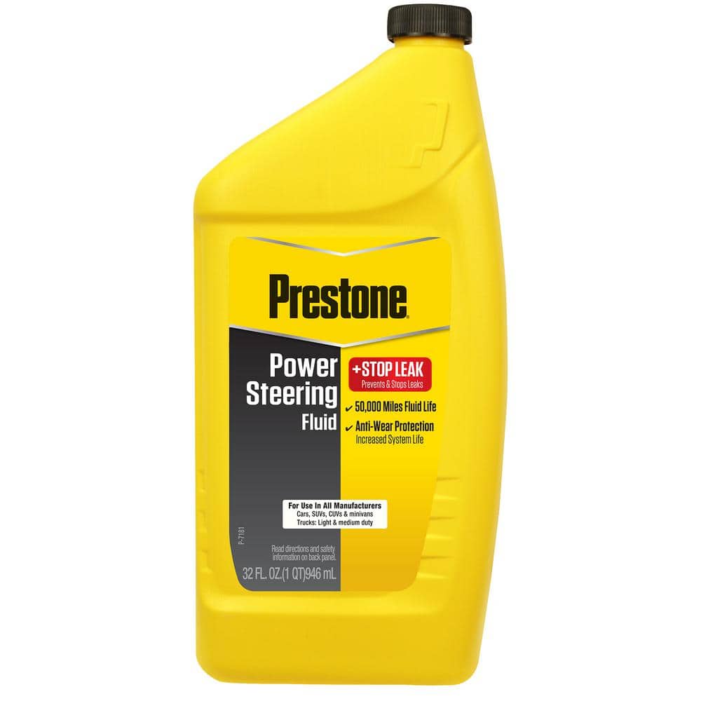 Power Steering Fluid plus Stop Leak - 32 fl. oz. - Anti-wear, 50,000 Mile